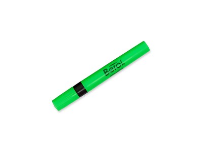 Berol Stick Highlighter, Chisel Tip, Green, Dozen (64329)