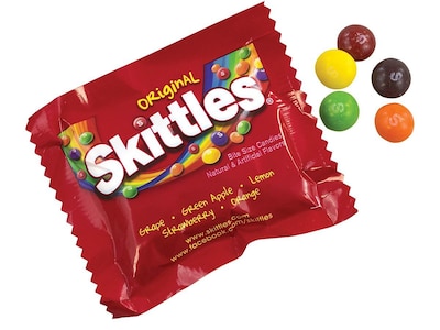 Skittles Strawberry, orange, lemon, grape and green apple Original Chewy, 64 oz (209-00927)