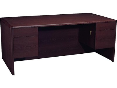 HON 10700 Series 72 Double Pedestal Desk, Mahogany (HON10791NN)