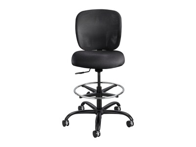 Safco Vue Nylon Mesh Back Computer and Desk Stool Black (3394BL)