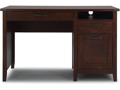 Quill Brand® Leelin 47 Desk, Walnut (51772)