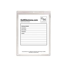 C-Line Job Ticket Holders, 9 x 12, Clear, 50/Box (80912)