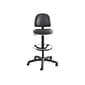 Safco Precision Vinyl Drafting Chair, Black (3406BL)