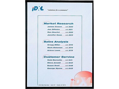 C-Line Cubicle Keepers Sheet Protector, 8.5" x 11" (US letter), Clear, 25/Box (CLI37991)