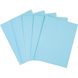 Exact Vellum Bristol Cardstock Paper, 67 lbs, 8.5 x 11, Blue, 250/Pack (82321)