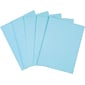 Exact Vellum Bristol 67 lb. Cardstock Paper, 8.5" x 11", Blue, 250 Sheets/Pack (82321)