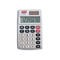 Staples SPL-120-CC 8-Digit Pocket Calculator, Silver