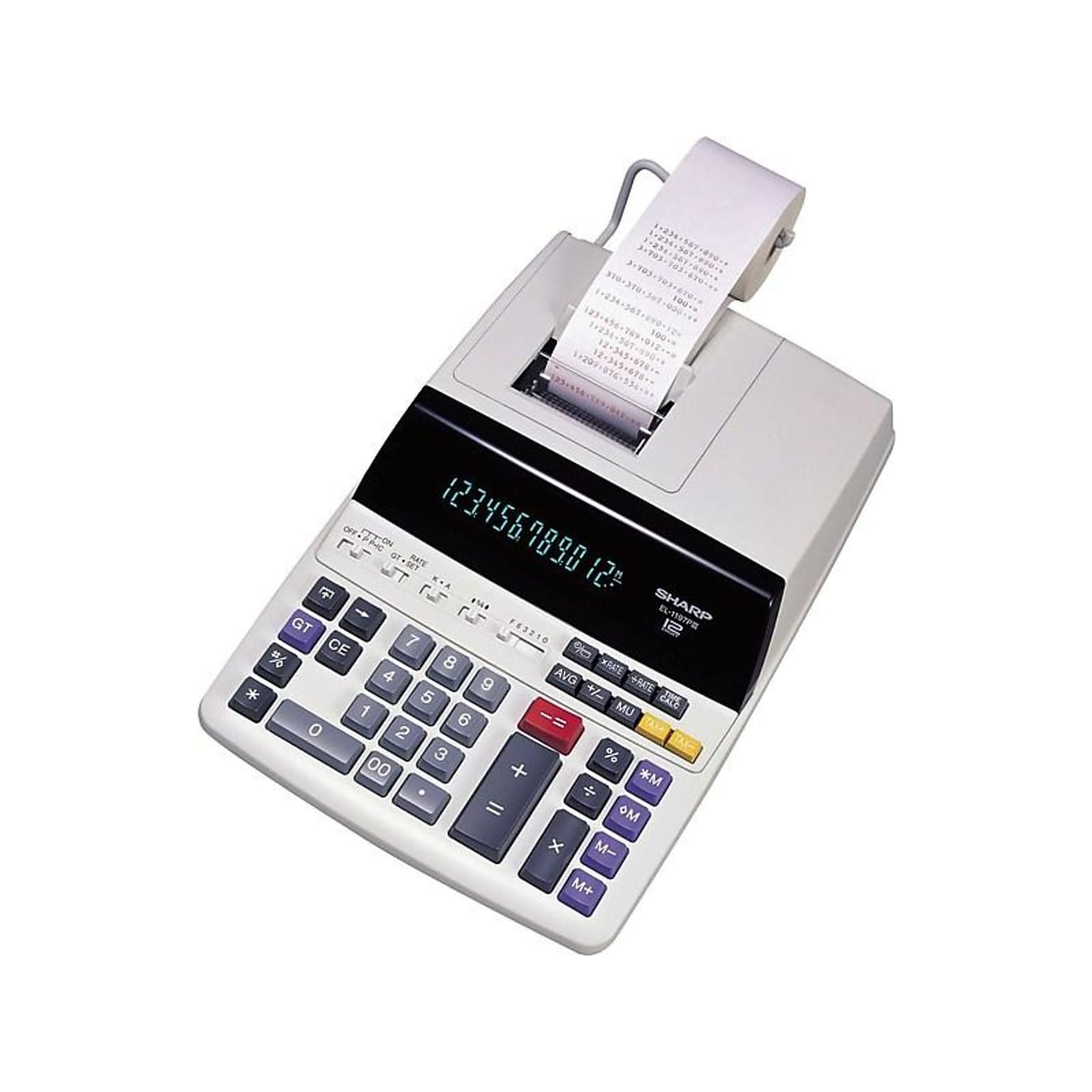 Sharp EL-1197PIII 12-Digit Desktop Calculator