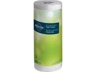 Brighton Professional Kitchen Roll Paper Towels, 2-Ply, 85 Sheets/Roll (21810)