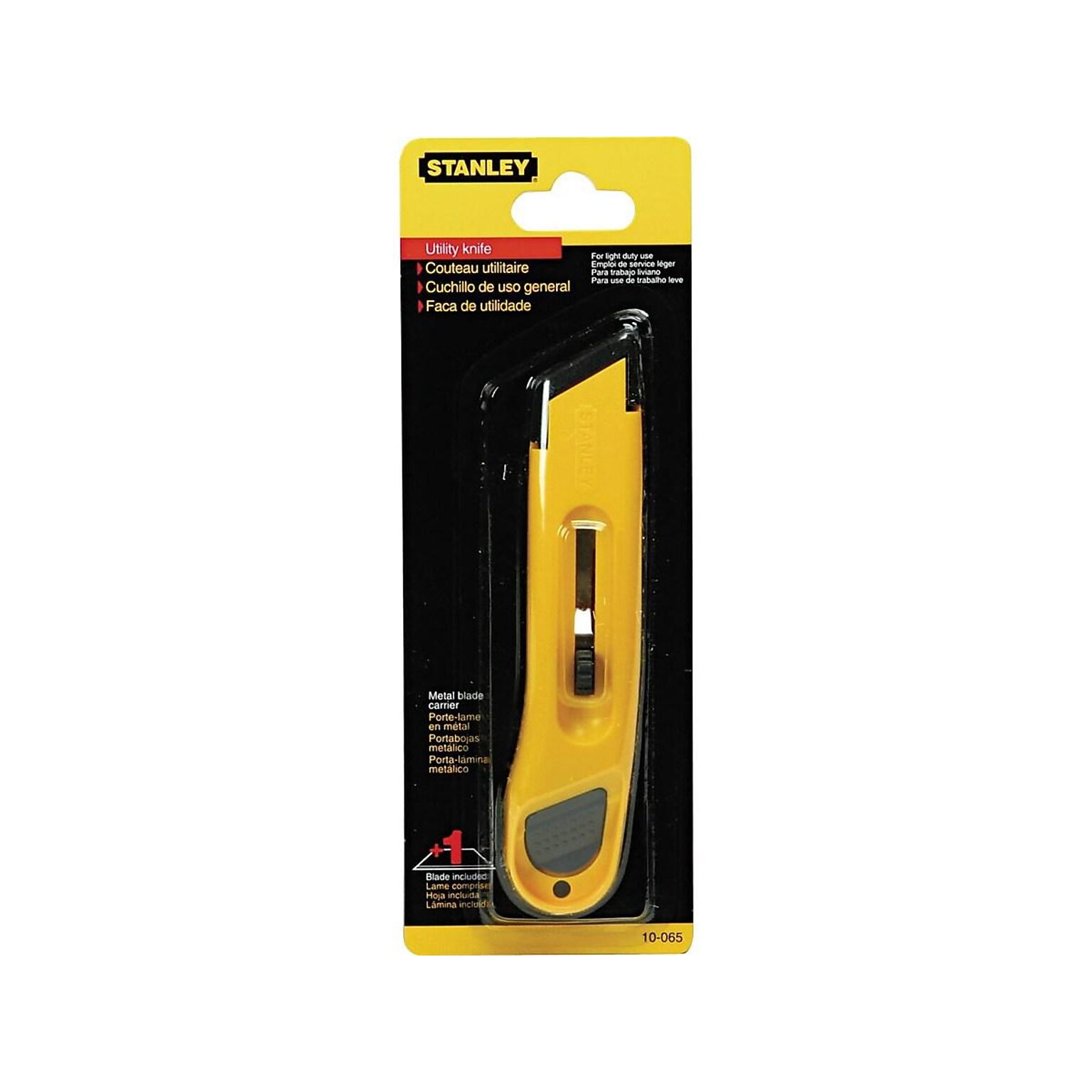 Stanley Utility Knife, Yellow (10-065)