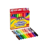 Cra-Z-Art Classic Super Washable Markers, Broad Line, Assorted Colors, 10/Pack (r10002)