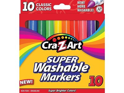 Cra-Z-Art Washable Broadline Markers - The Office Point