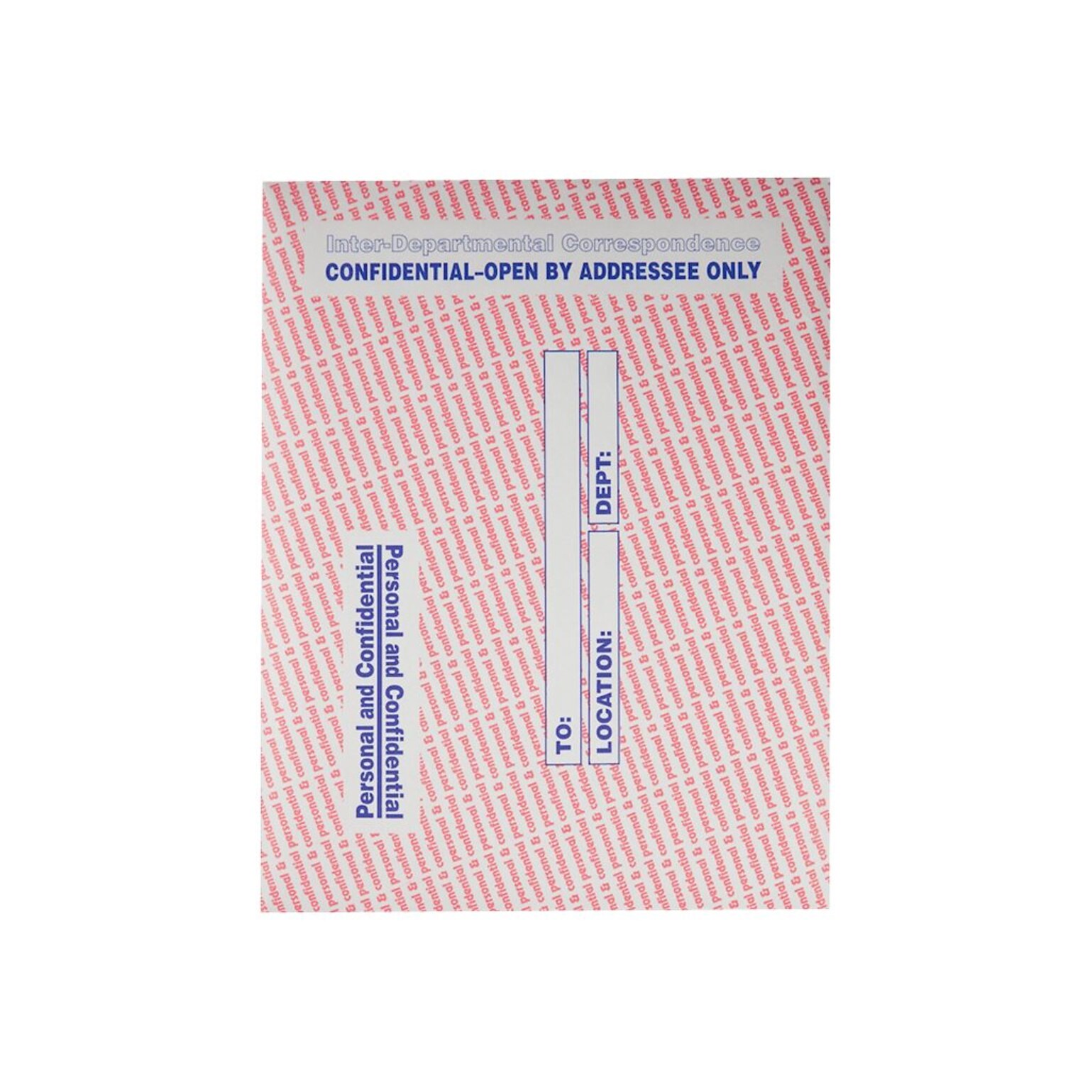 Quality Park Gummed Inter-Departmental Envelope, 10 x 13, Multi Colors, 100/Box (63778)