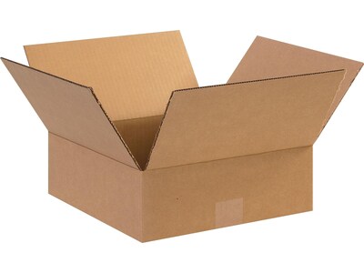 12" x 12" x 4", 32 ECT, Shipping Boxes, 25/Bundle (CW57276U)