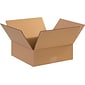 12" x 12" x 4", 32 ECT, Shipping Boxes, 25/Bundle (CW57276U)