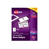 Avery ID Cards, White, 30/Box (5362)