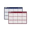 2019 AT-A-GLANCE 32H x 48W Wall Calendar, XL 2-Sided, Red/Blue (A152-19)