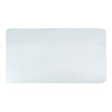 Artistic Krystal View Anti-Slip Plastic Desk Pad, 20 x 36, Clear (60-6-0M)