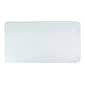 Artistic Krystal View Anti-Slip Plastic Desk Pad, 20" x 36", Clear (60-6-0M)