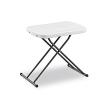 Quill Brand® Personal Folding Table, 25.5L x 17.8W, Gray (79143)