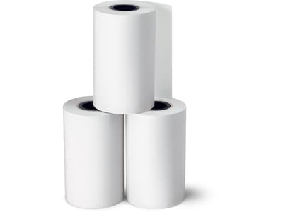 Staples® Thermal Paper Rolls, 1-Ply, 2 1/4 x 50, 50/Carton (18875/3295)