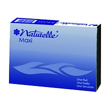Naturelle #4 Maxi Pads, Unscented, 250/Carton (25130973)