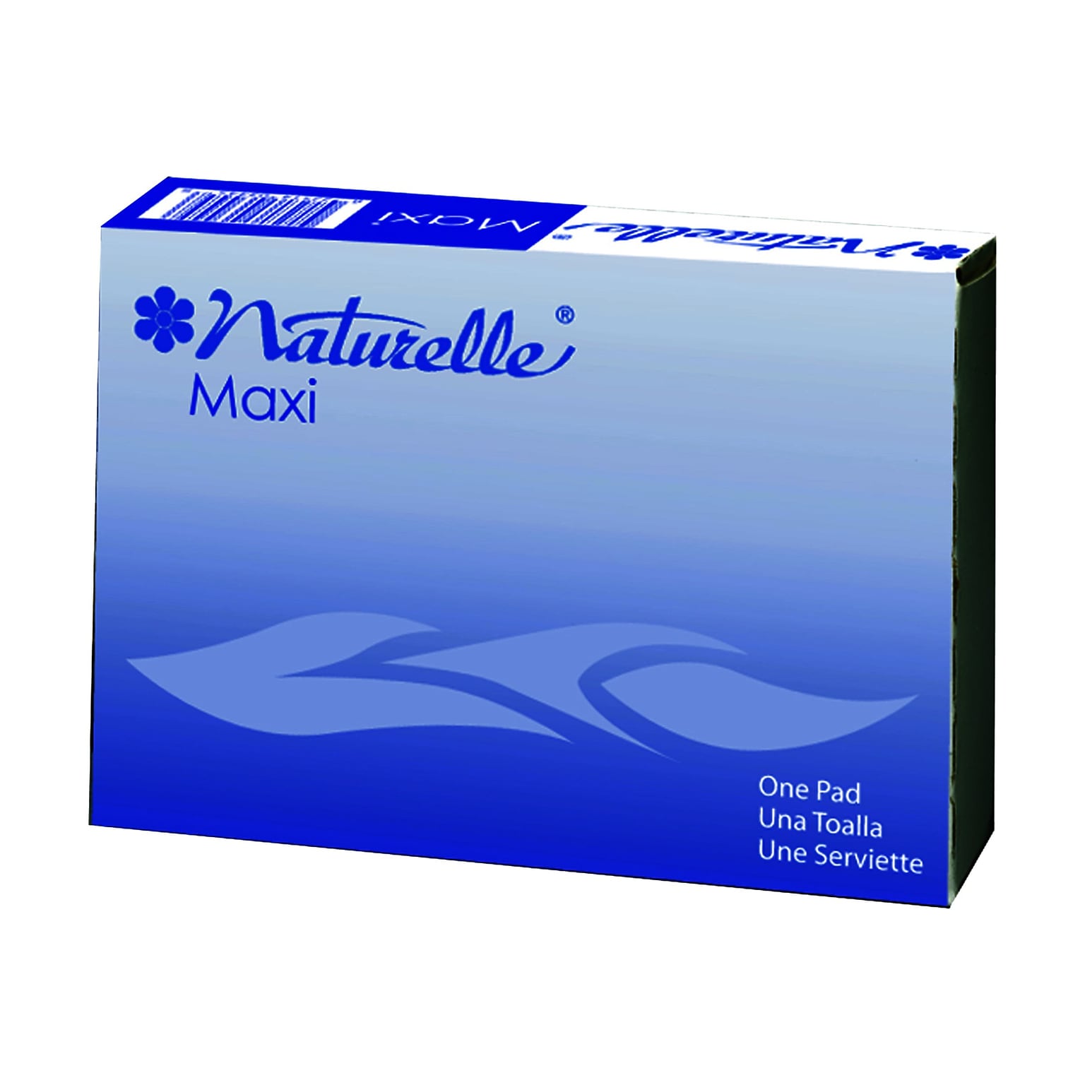 Naturelle #4 Maxi Pads, Unscented, 250/Carton (25130973)