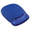 Quill Brand® Gel Mouse Pad/Wrist Rest Combo, Blue Crystal (18259)