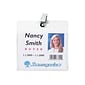 Baumgarten's SICURIX ID Badge Holders, Clear, 50/Pack (67840)