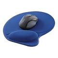 Kensington Wirst Pillow Foam Mouse Pad/Wrist Rest Combo, Non-Skid Base, Blue (L57803USF)