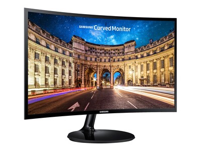 Samsung 390 Series C27F390 27 Curved LED LCD Monitor, High Glossy Black