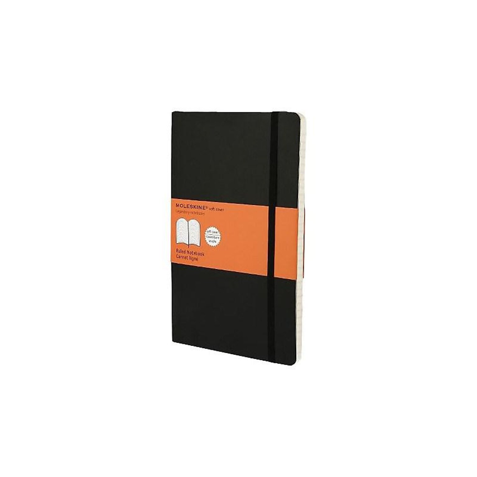 Moleskine Professional Notebooks, 9.75 x 7.5, College Ruled, 96 Sheets, Black (707223)