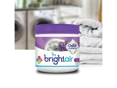 Bright Air Super Odor Eliminator Solid Air Fresheners, Lavender/Fresh Linen (900014)