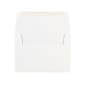 JAM Paper A7 Invitation Envelope, 5 1/4" x 7 1/4", Regular White, 25/Pack (73767)