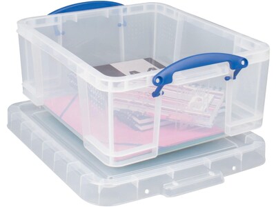 Really Useful Box Plastic Storage Container 8.1 Liters 14 x 11 x 5