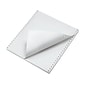 Continuous Blank Computer Paper, 1-Part, 20 lb., 9 1/2" x 11", 2,500 Sheets/Ct