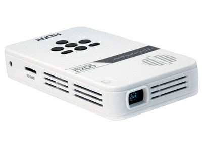 AAXA LED Pico (Handheld) KP-101-01 DLP Projector, Black/White