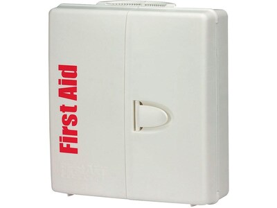 SmartCompliance Plastic First Aid Cabinet, ANSI Class A, 50 People, 203 Pieces (90580-021)