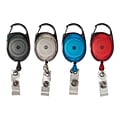 Advantus Badge Reels, Assorted Colors, 20/Pack (75552)