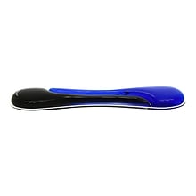 Kensington Duo Gel Keyboard Wrist Rest, Black/Blue (62397)