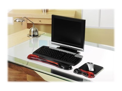 Kensington Duo Gel Wrist Rest, Black/Red (62398)