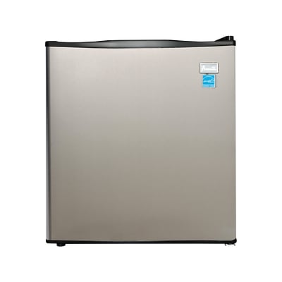 Avanti 1.7 Cu. Ft. Refrigerator, Black/Stainless Steel (AR17T3S)