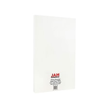 JAM Paper 32 lb. 2 Sided Glossy Paper, 8.5 x 14, White, 100 Sheets/Pack (236931270)
