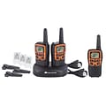 MIDLAND RADIO X-Talker Two-Way Radios, Black/Orange, 3/Pack (T51X3VP3)