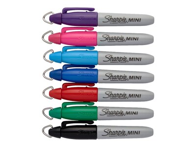 Sharpie Mini Permanent Markers, Fine Tip, Assorted, 72/Pack (35111)