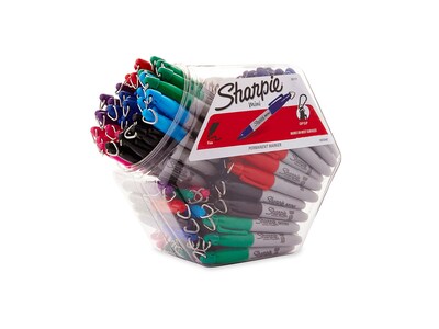 Sharpie The Ultimate Collection Permanent Markers, Assorted Tips, Assorted  Colors, 115/Pack (1983255