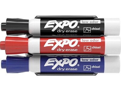 Expo Dry Erase Markers, Chisel Point, Assorted, Starter Set/Kit (81503)