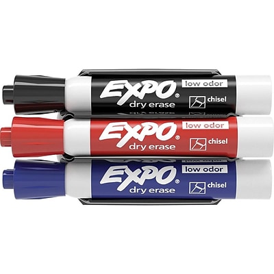Expo Dry Erase Markers Chisel Point Assorted Starter Set Kit 81503 Quill Com
