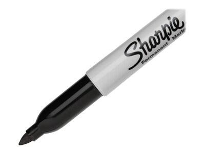 Sharpie Permanent Marker, Fine Tip, Black (30001)