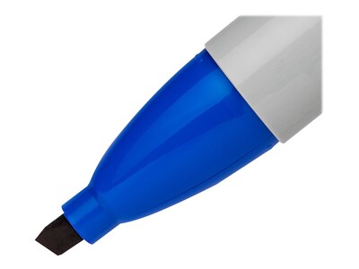 Sharpie Permanent Marker, Chisel Tip, Blue, Dozen (38203)